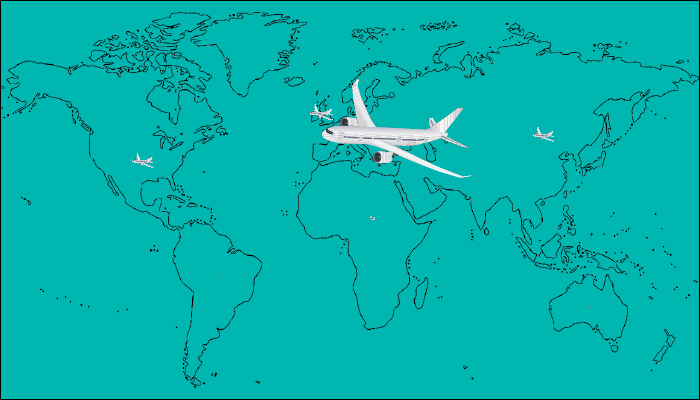 framstilling av statistikk med verdenskart