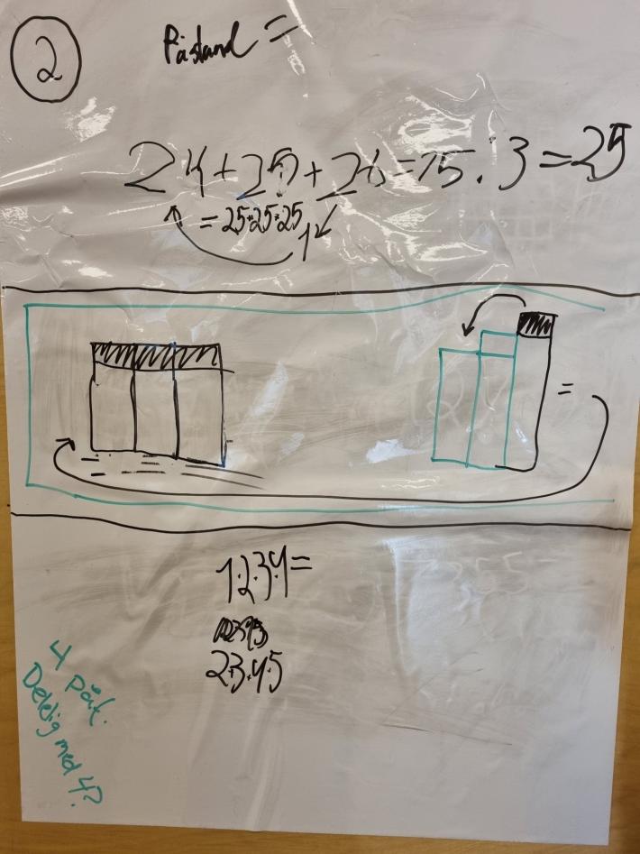 Løsning som viser representasjonsbevis for påstanden.