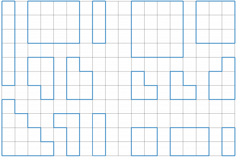 Rektangel-puslebiter