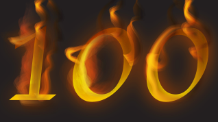 Brennende 100
